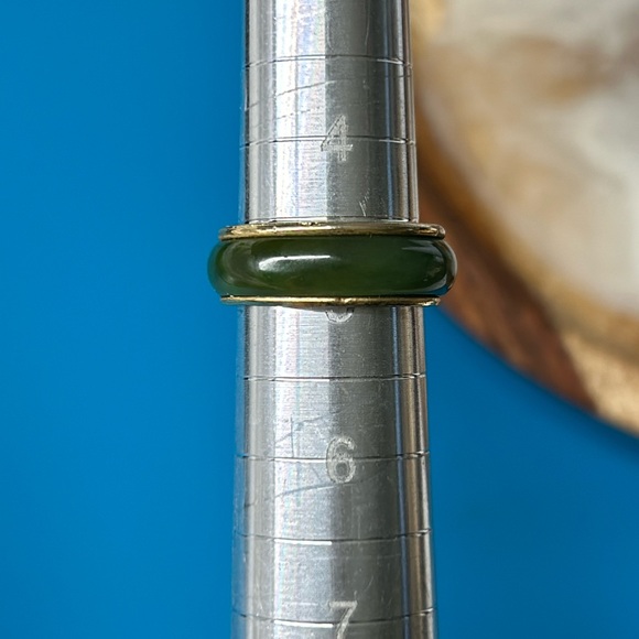 🖤Vtg Jade ring - Picture 10 of 11